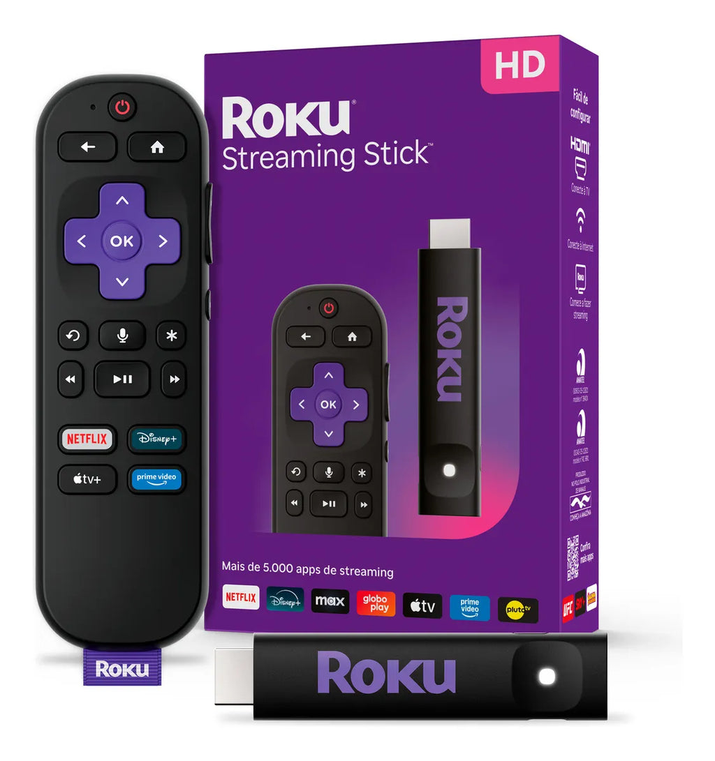 Roku streaming stick hd 2025 voz