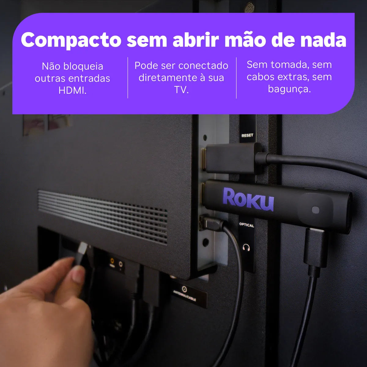 Roku streaming stick hd 2025 voz