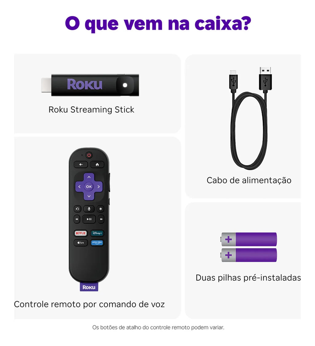 Roku streaming stick hd 2025 voz